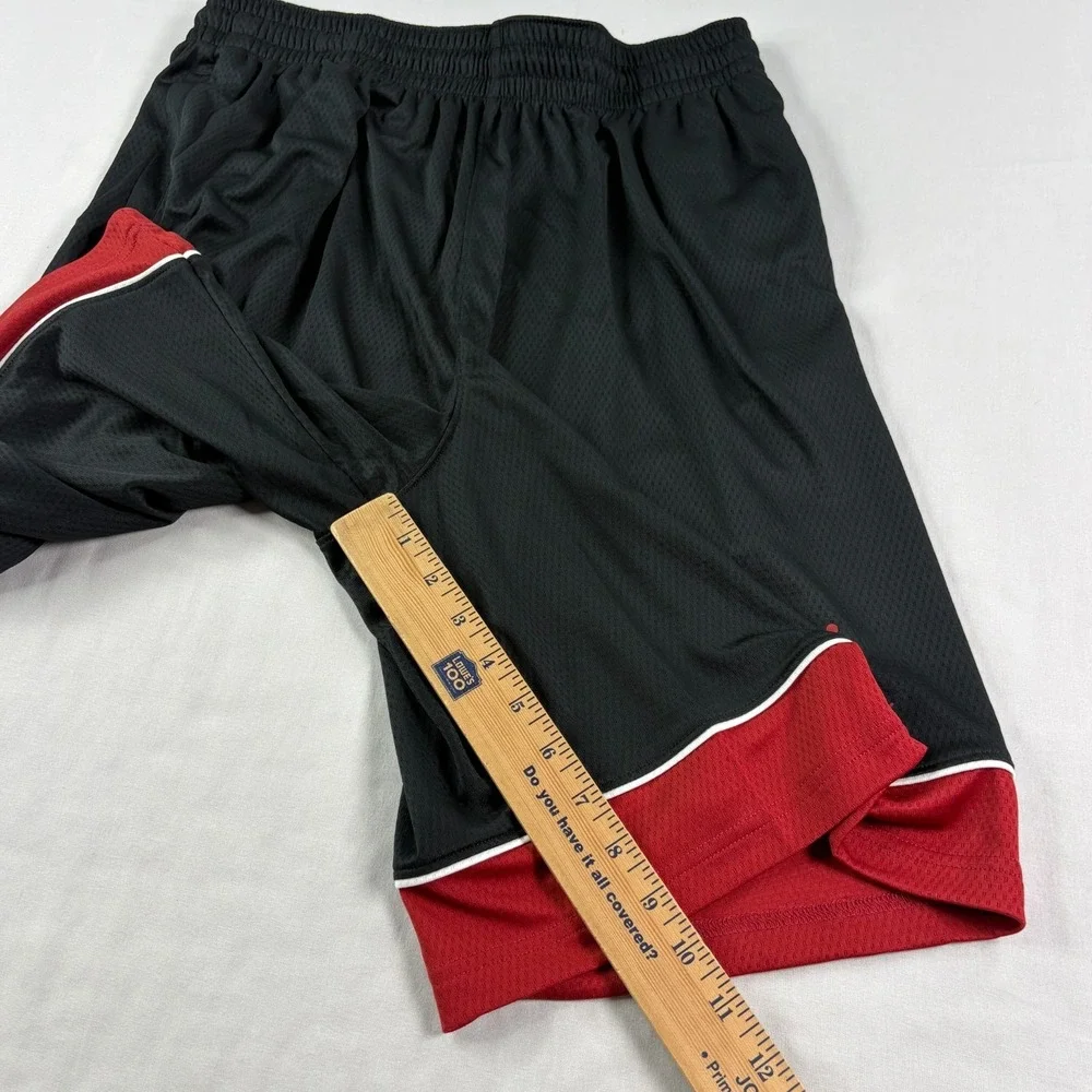 Oklahoma Sooners Shorts Mens Medium Black Air Jordan Basketball Gym Athletic NEW